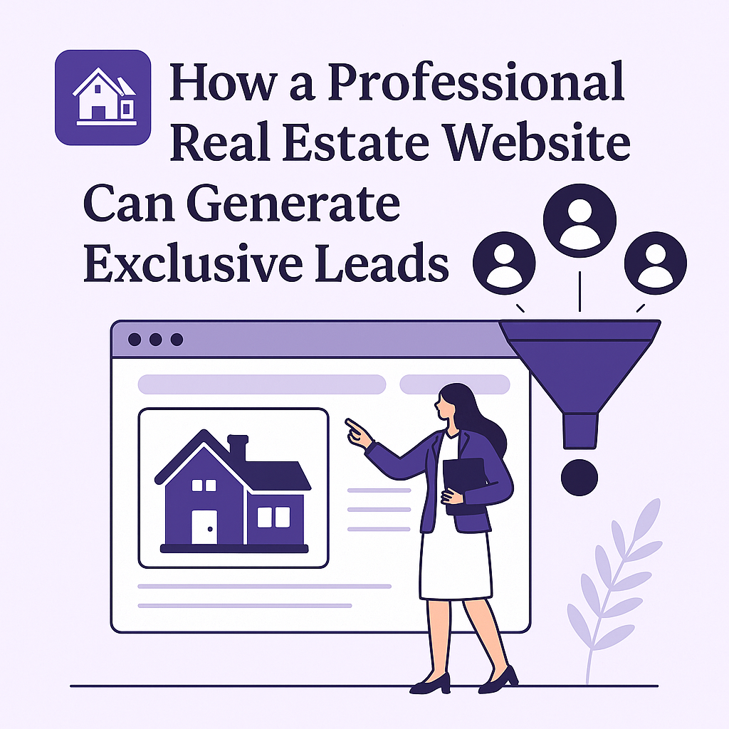 How a Professional Real Estate Website Can Generate Exclusive Leads